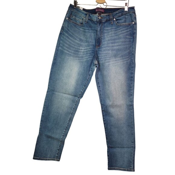 Gloria Vanderbilt Women's The Always Perfect High Rise Skinny Blue Jeans XXL - Picture 1 of 11